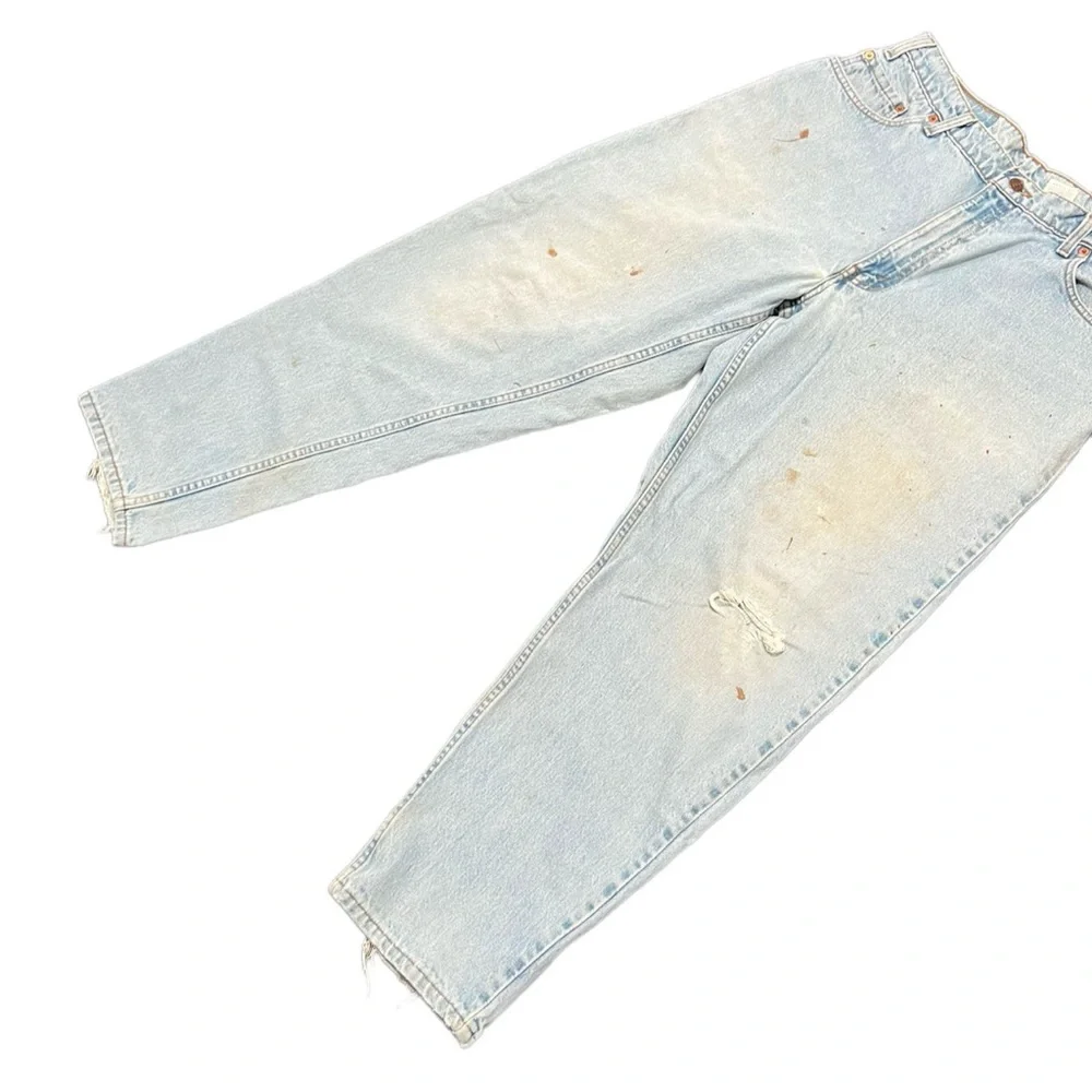 1990s LEVIS Red Tab 560 Fit Vintage Distressed Denim // Size 36